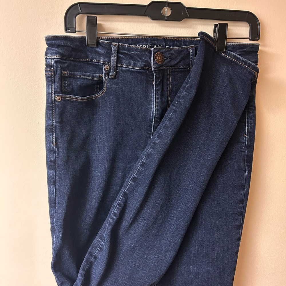 American Eagle Outfitters Blue Straight Jeans Classic Style
